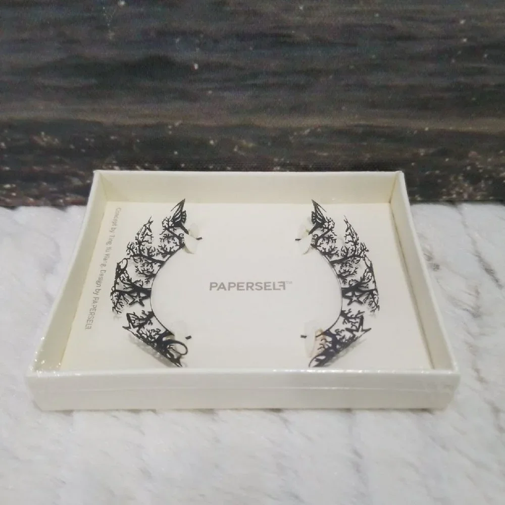 New $29 Paperself Under The Sea False Eye Lashes Eyelashes Black Mermaid Sephora